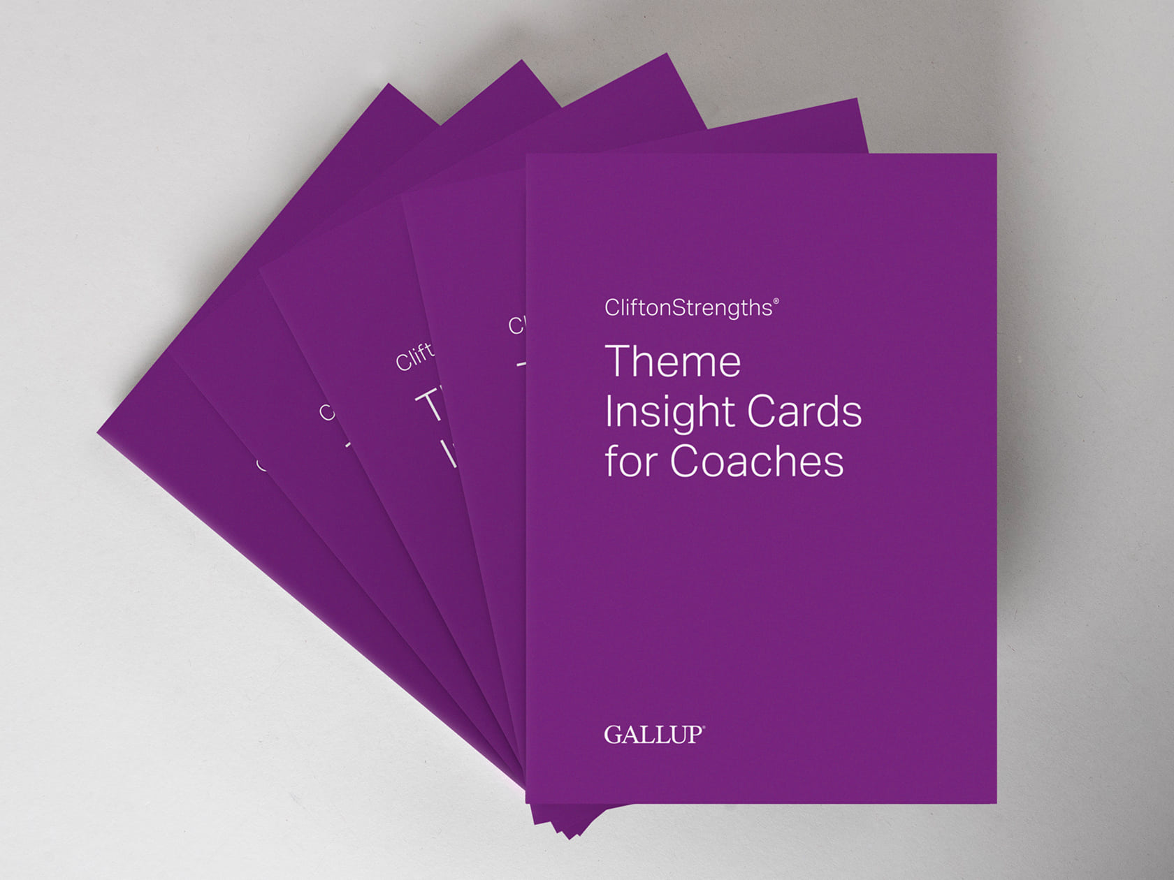 CliftonStrengths Theme Insights Cards for Coaches (Set of 5) enus